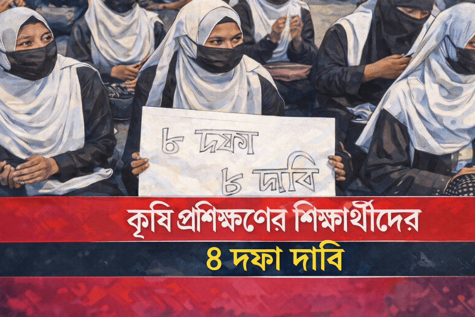 আট দফা দাবিতে গাজীপুরে ঢাকা–ময়মনসিংহ মহাসড়ক অবরোধ